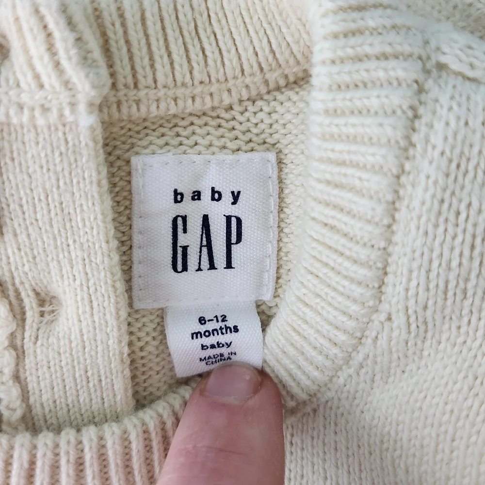 Gap Valentine's Heart Peplum Sweater